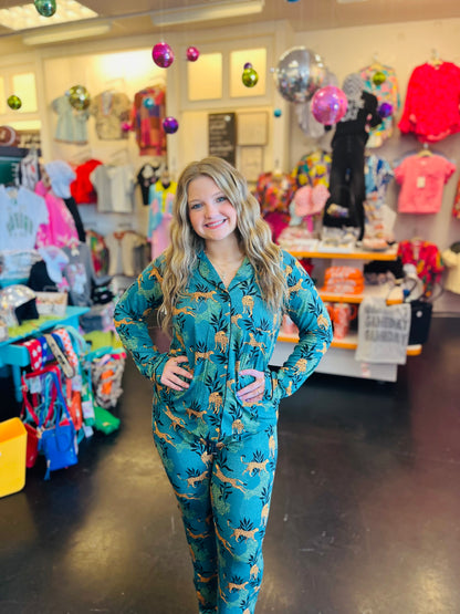 Charlotte Royal Pajamas Set