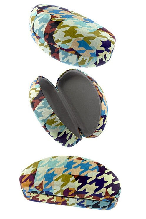 Geometric Sunglasses Case