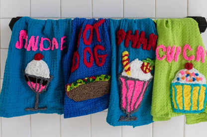 Hot Dog Kitchen Towel