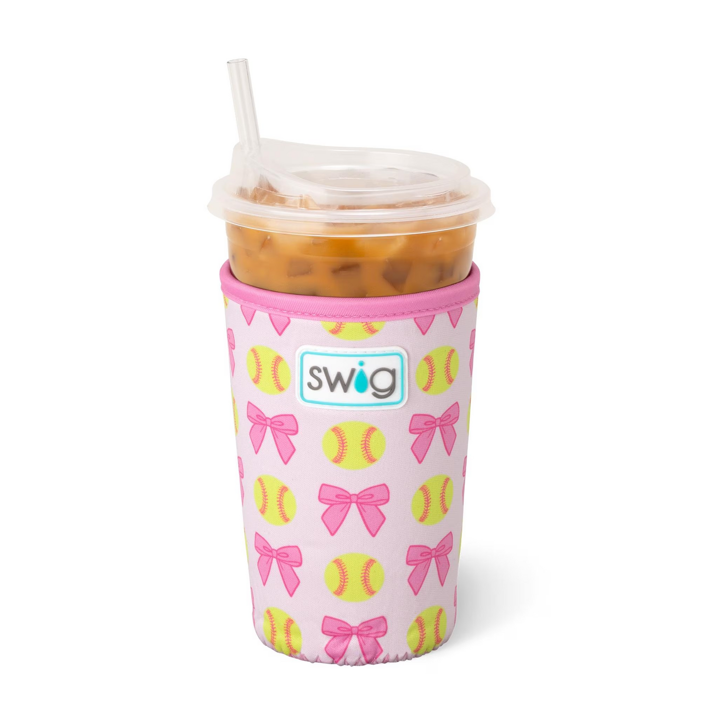 Swig Pitch Hit Run Iced Cup Coolie 22oz