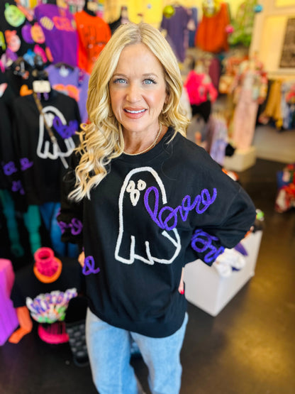 Boo & Ghost Oversized Sweatshirts