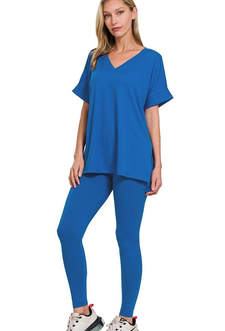 Classic Blue Loungewear Set