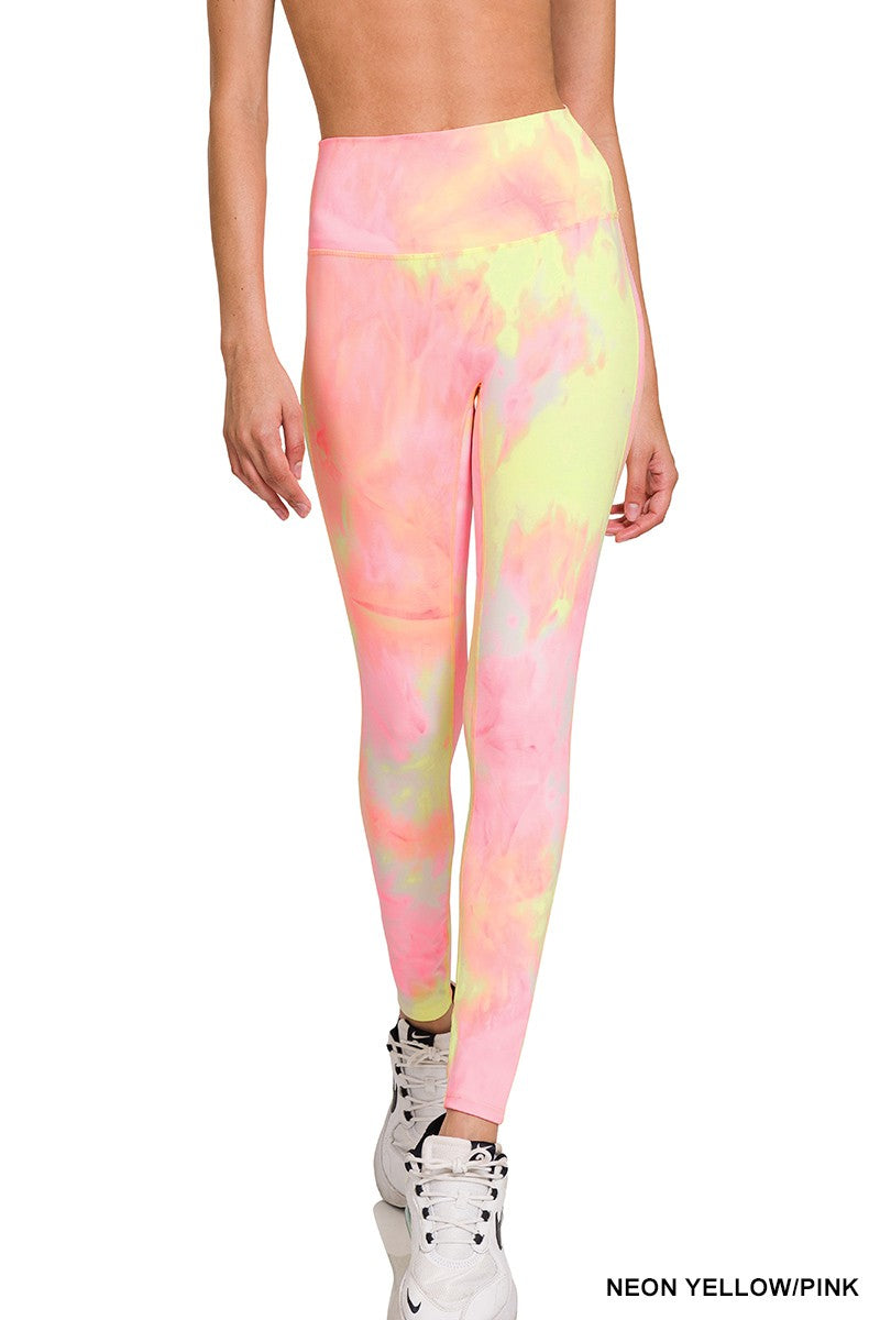 Tie Dye Athletic Leggings