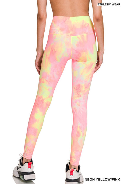 Tie Dye Athletic Leggings