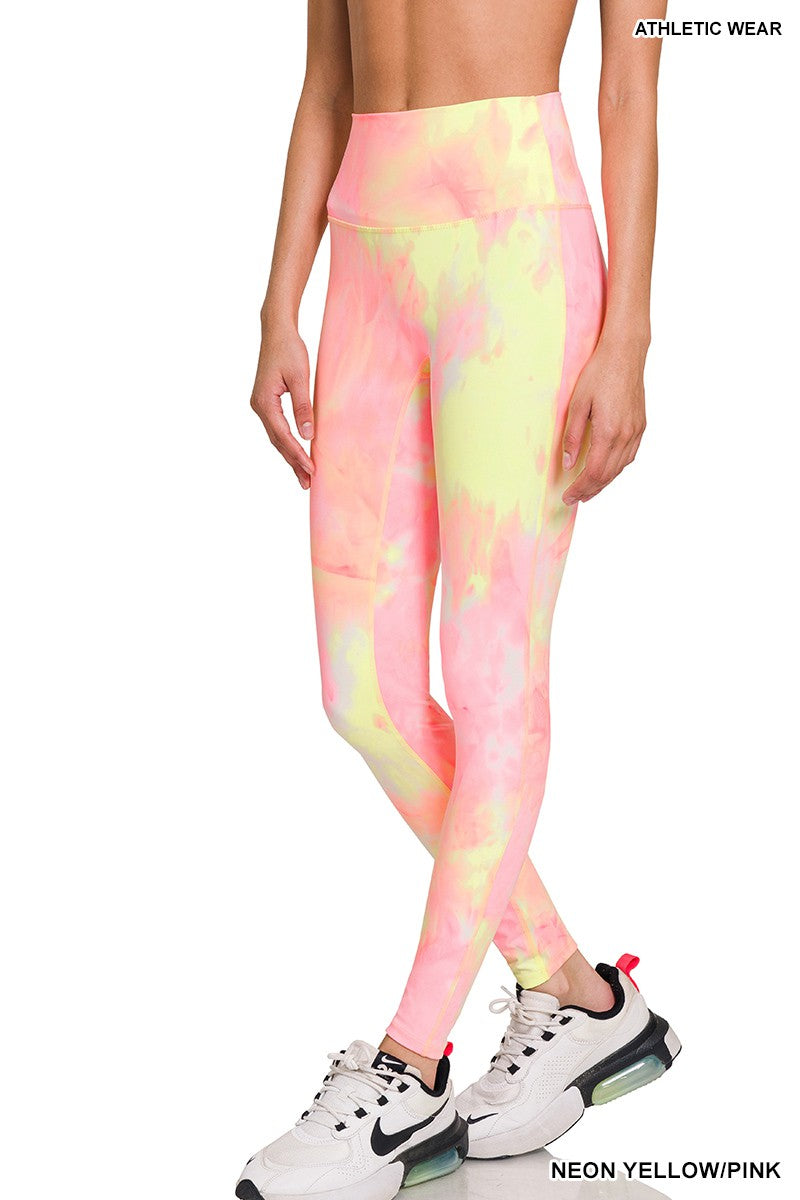 Tie Dye Athletic Leggings