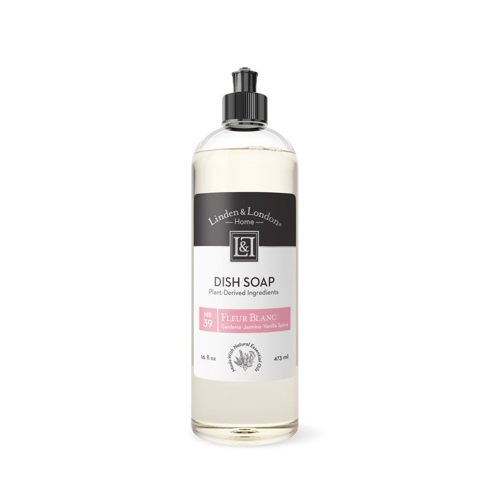 Linden & London Fleur Blanc Dish Soap 16oz