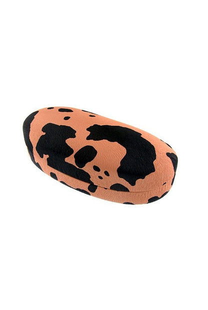 Cowprint Sunglasses Case