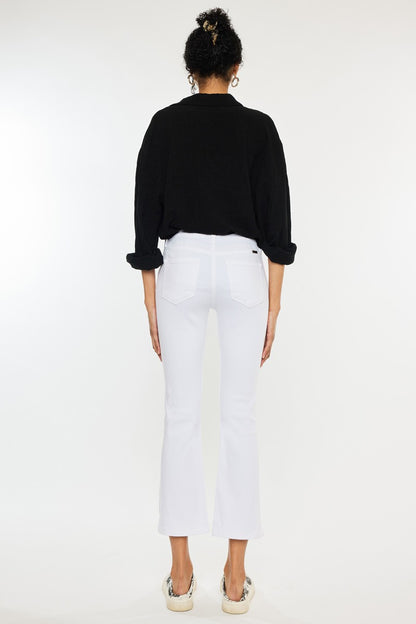 Kancan White High Rise Jeans