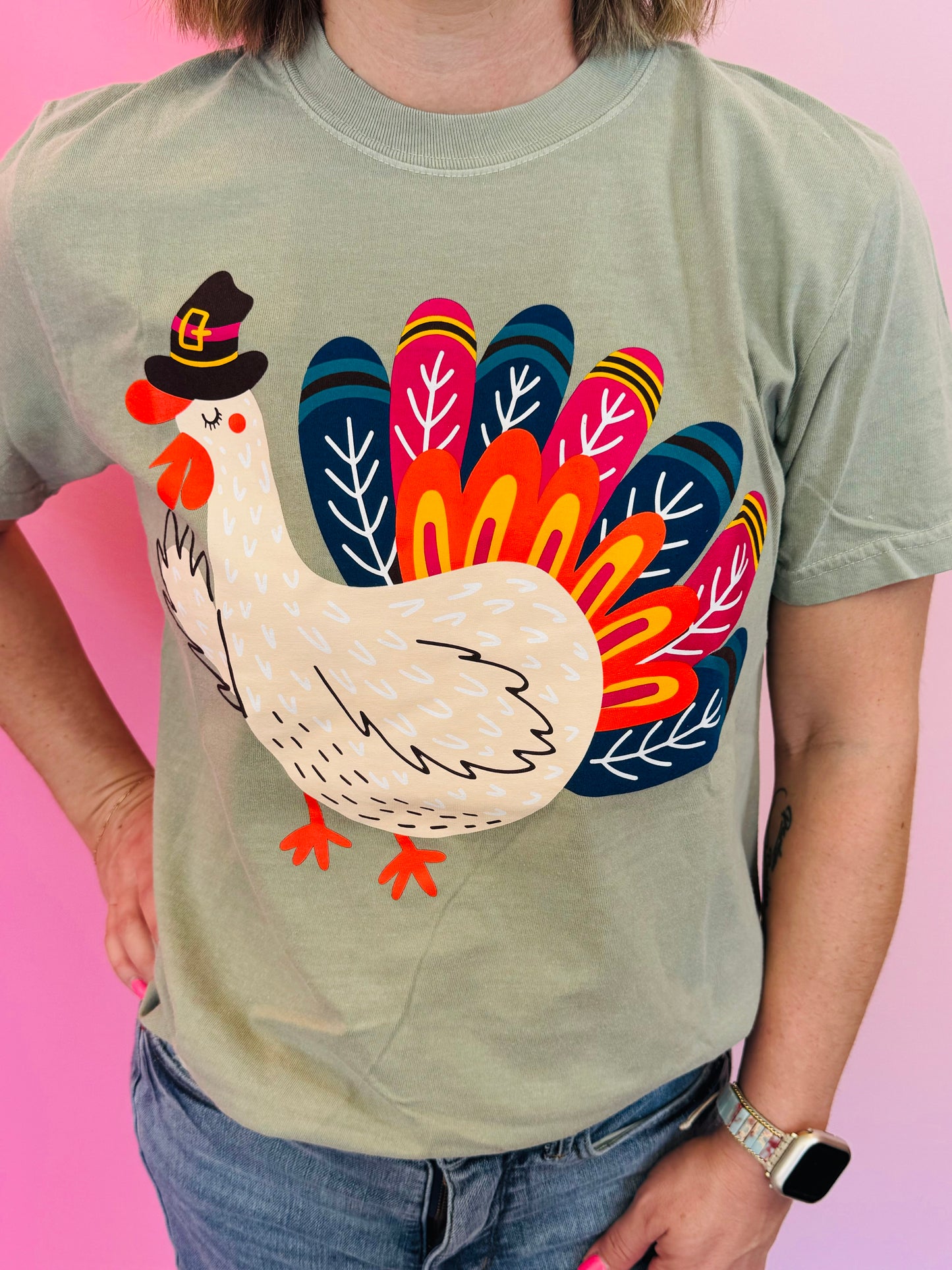 Ms Gobbleworth Thanksgiving Tee