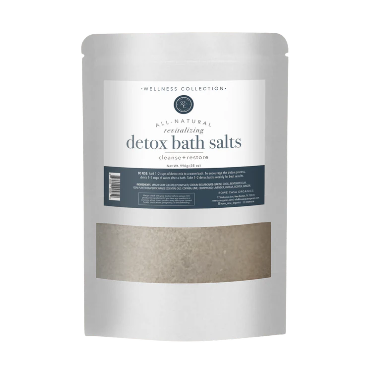 Rowe Casa Detox Bath Salts 35 Oz