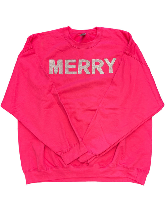 Blingy Merry Christmas Sweatshirt