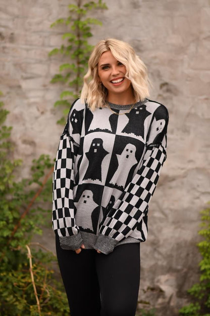 Ghost Tunic Sweater