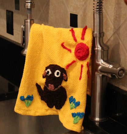 Puppy Kitchen Towel