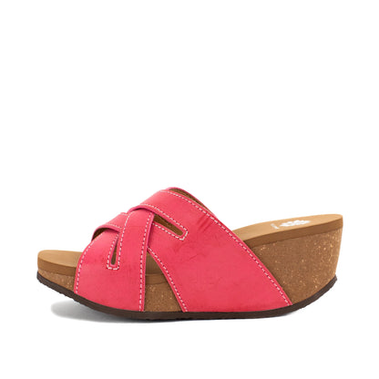 Yellow Box Fuchsia Clever Sandal