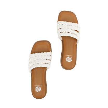 Yellow Box White Santai Sandal