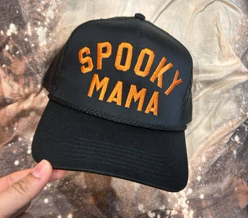 Spooky Mama Trucker Hat