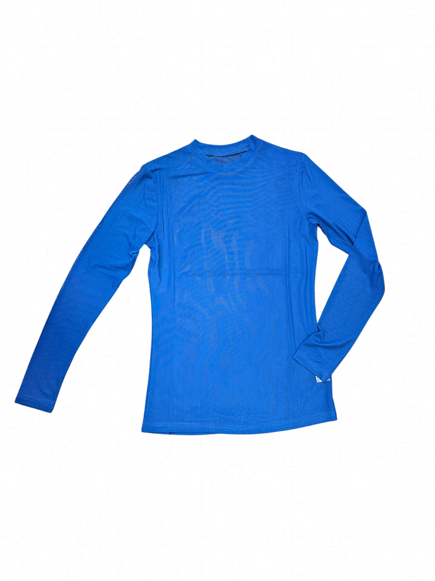 Blue Spirit Mesh Top