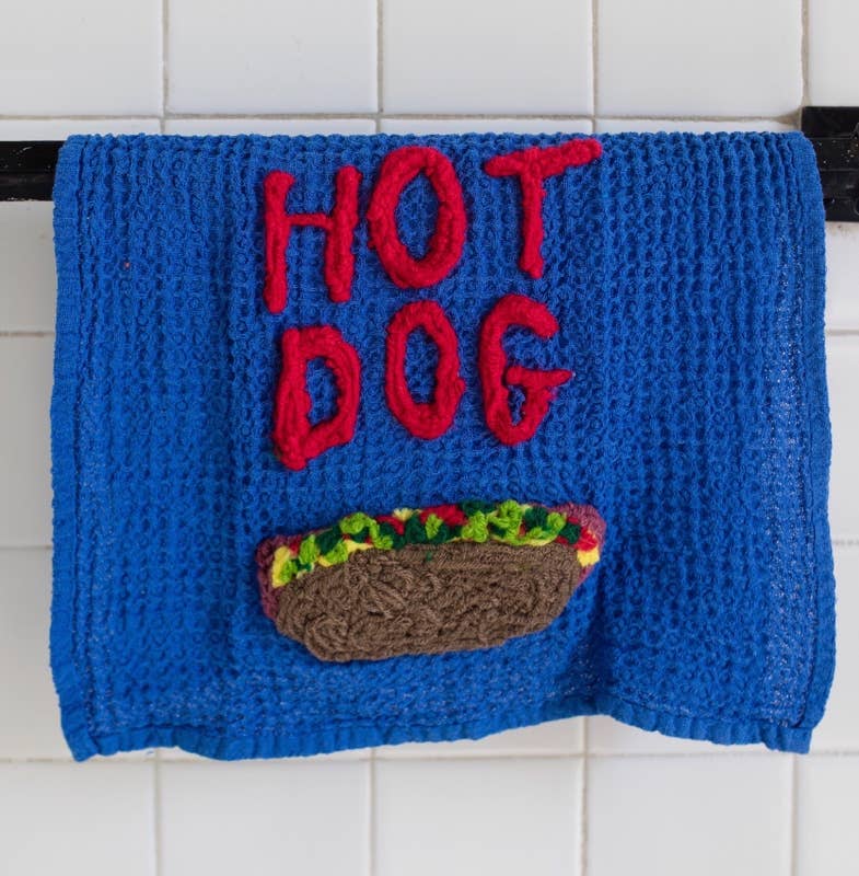 Hot Dog Kitchen Towel