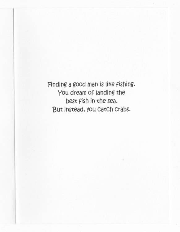 Crabs - Love Humorous Greeting Card