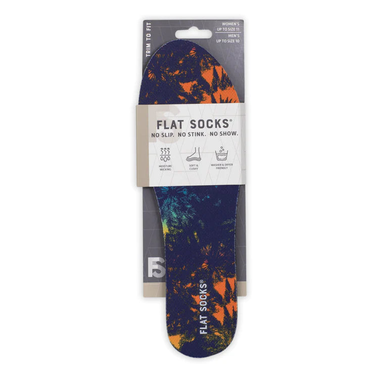 Flat Socks - Tropical Sunset