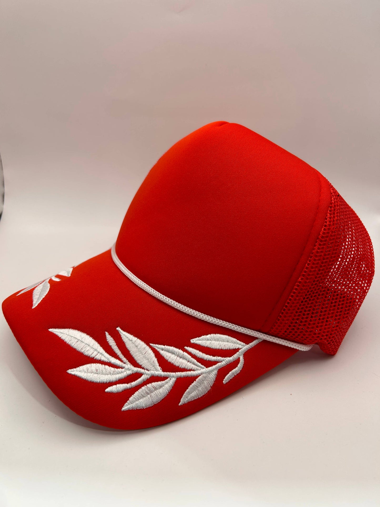 Red Captain Foam Trucker Hat