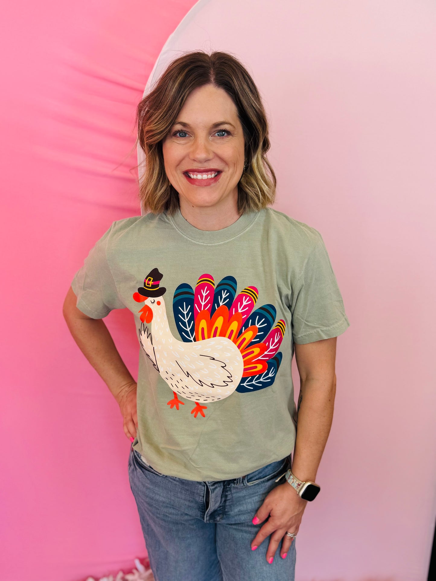 Ms Gobbleworth Thanksgiving Tee