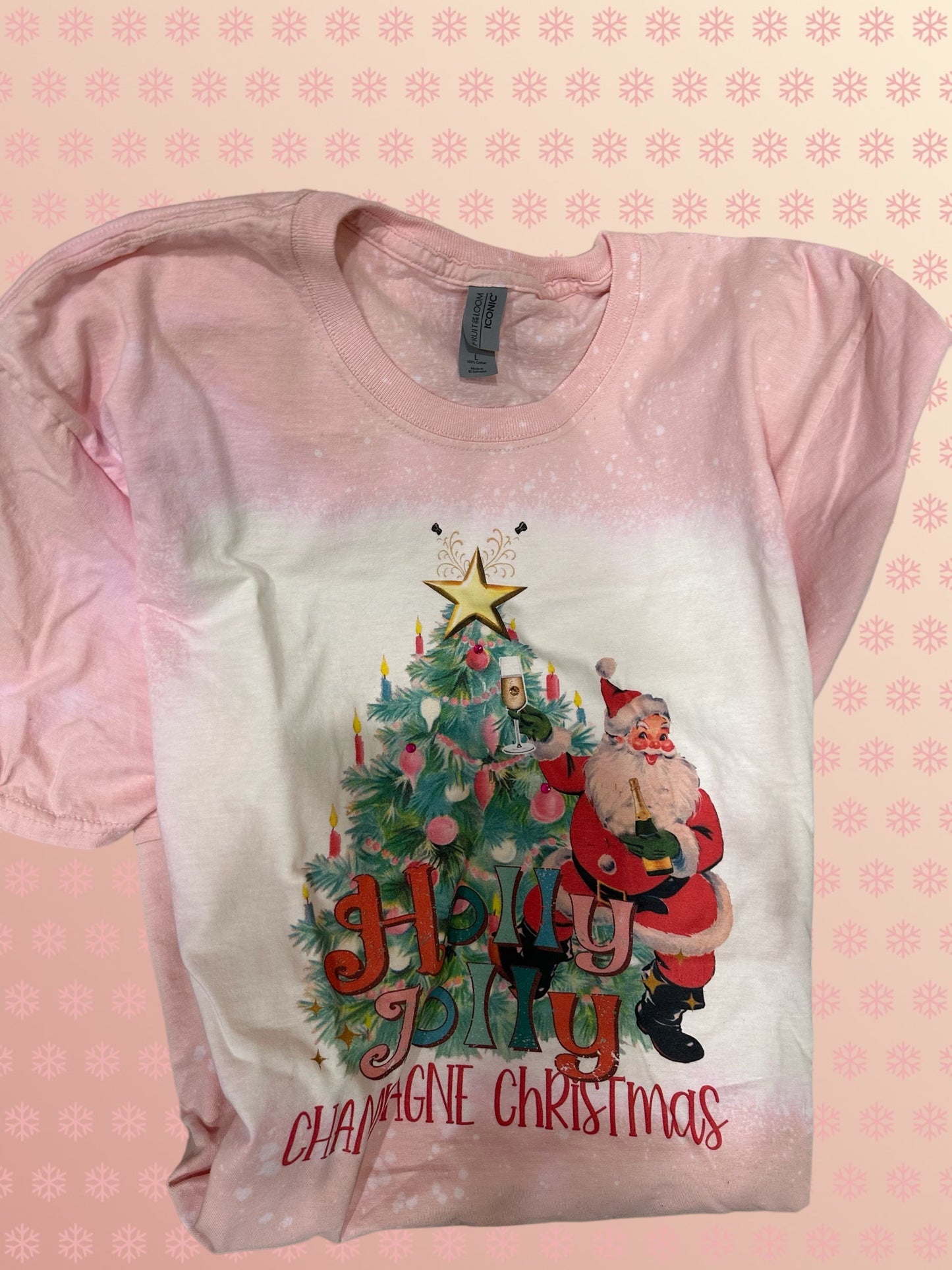 Champagne Christmas Tee