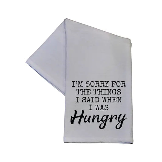 I'm Sorry Tea Towel