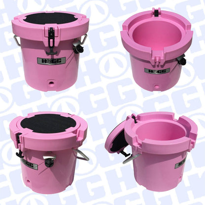 20QT Pink Round Cooler