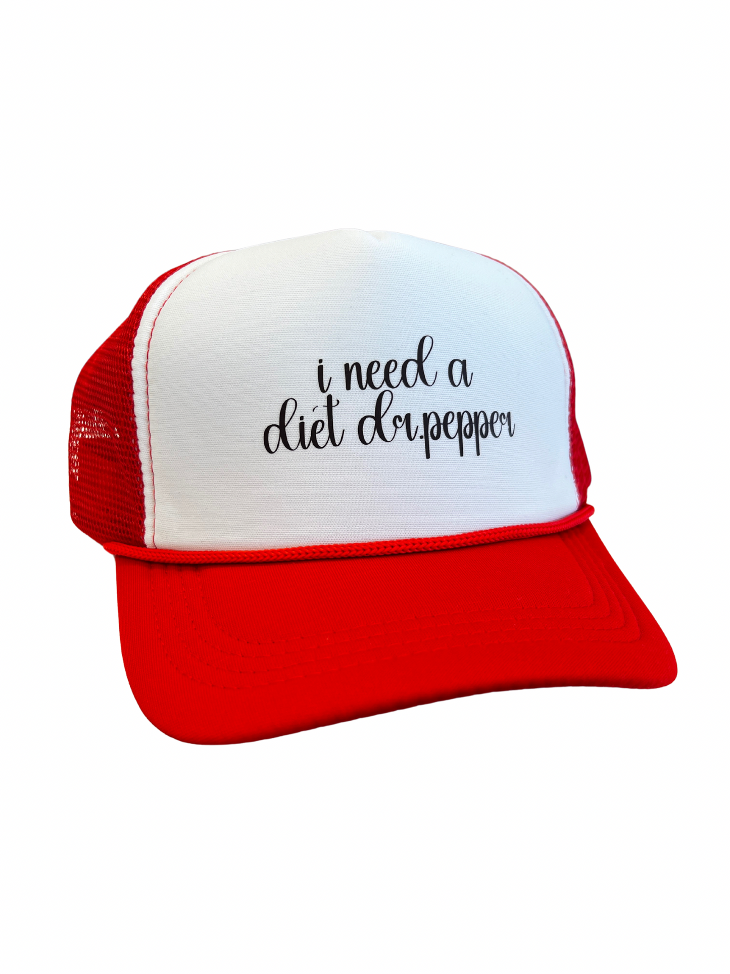 I Need A Diet Dr. Pepper Trucker Hat