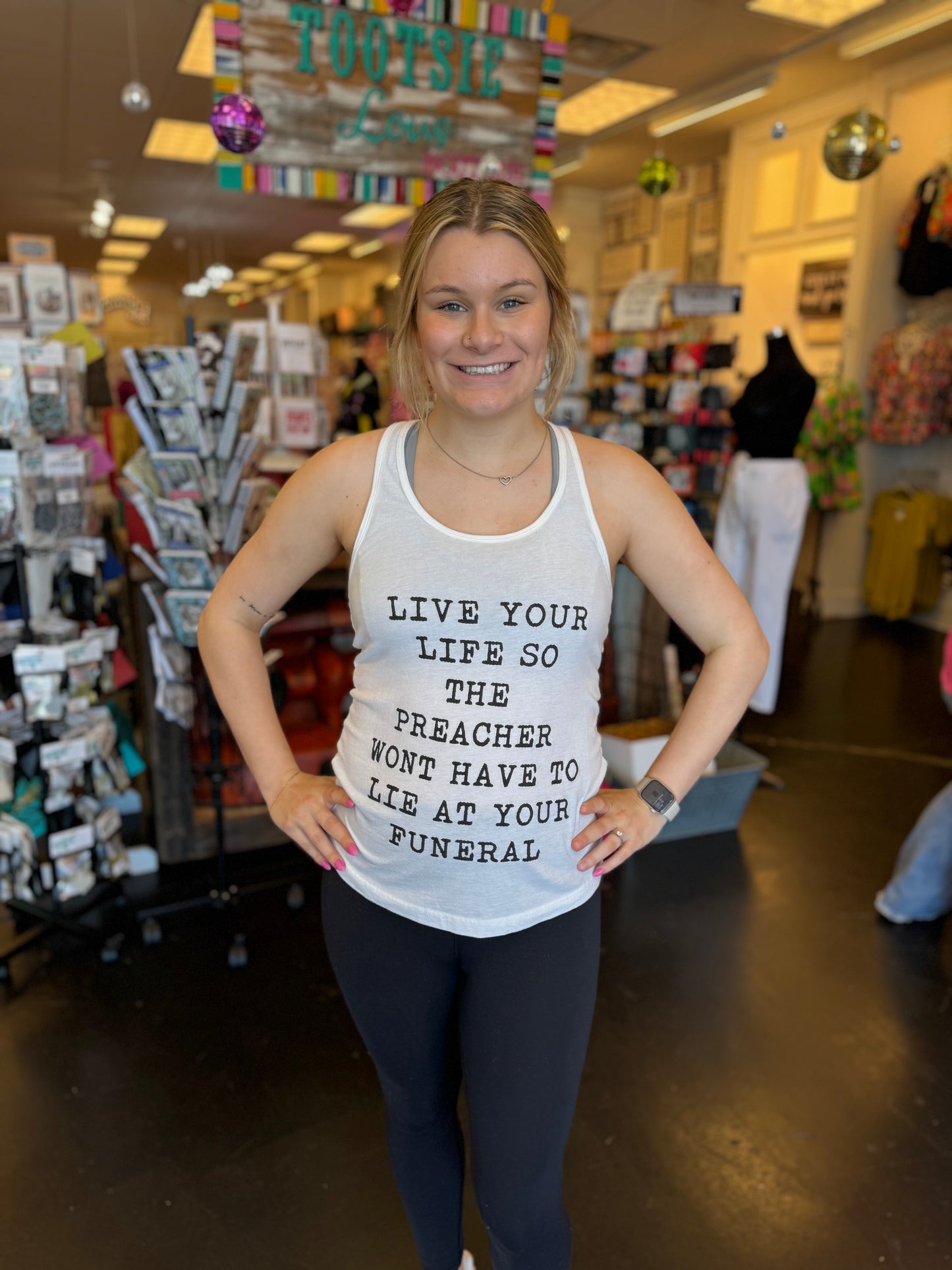 Live Your Life Tank Top