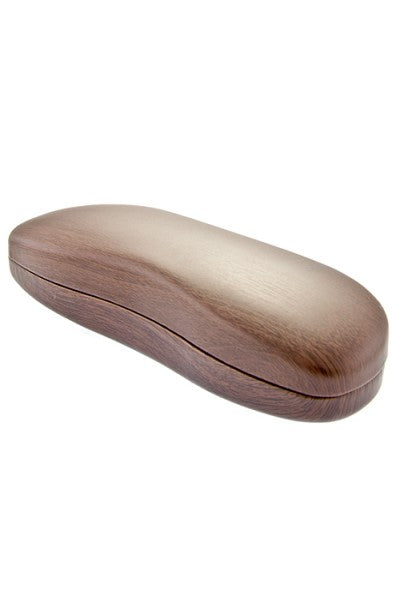 Faux Wood Sunglasses Case