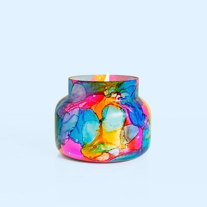 Volcano Signature Rainbow Watercolor Jar, 19oz