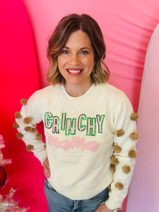 Grinchy Mama Sweater