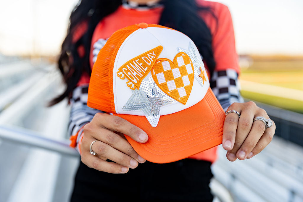 Orange Game Day Trucker Hat