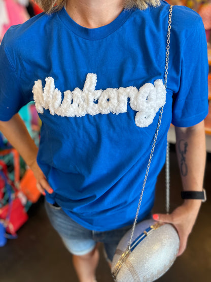 Mustangs Chenille Tee