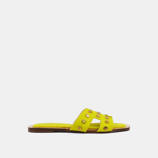 Shu Shop Donatella Lime Sandals