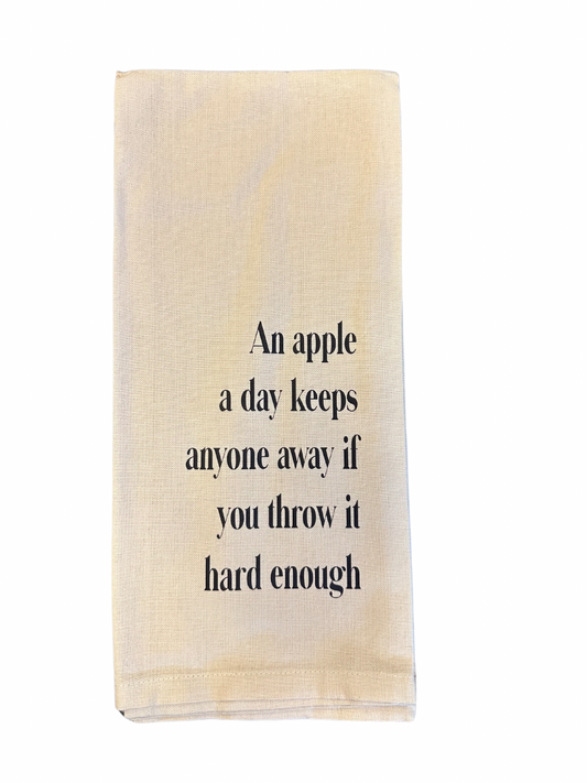 An Apple A Day Tea Towel