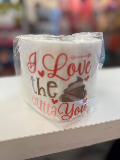 Valentines Day Toilet Paper