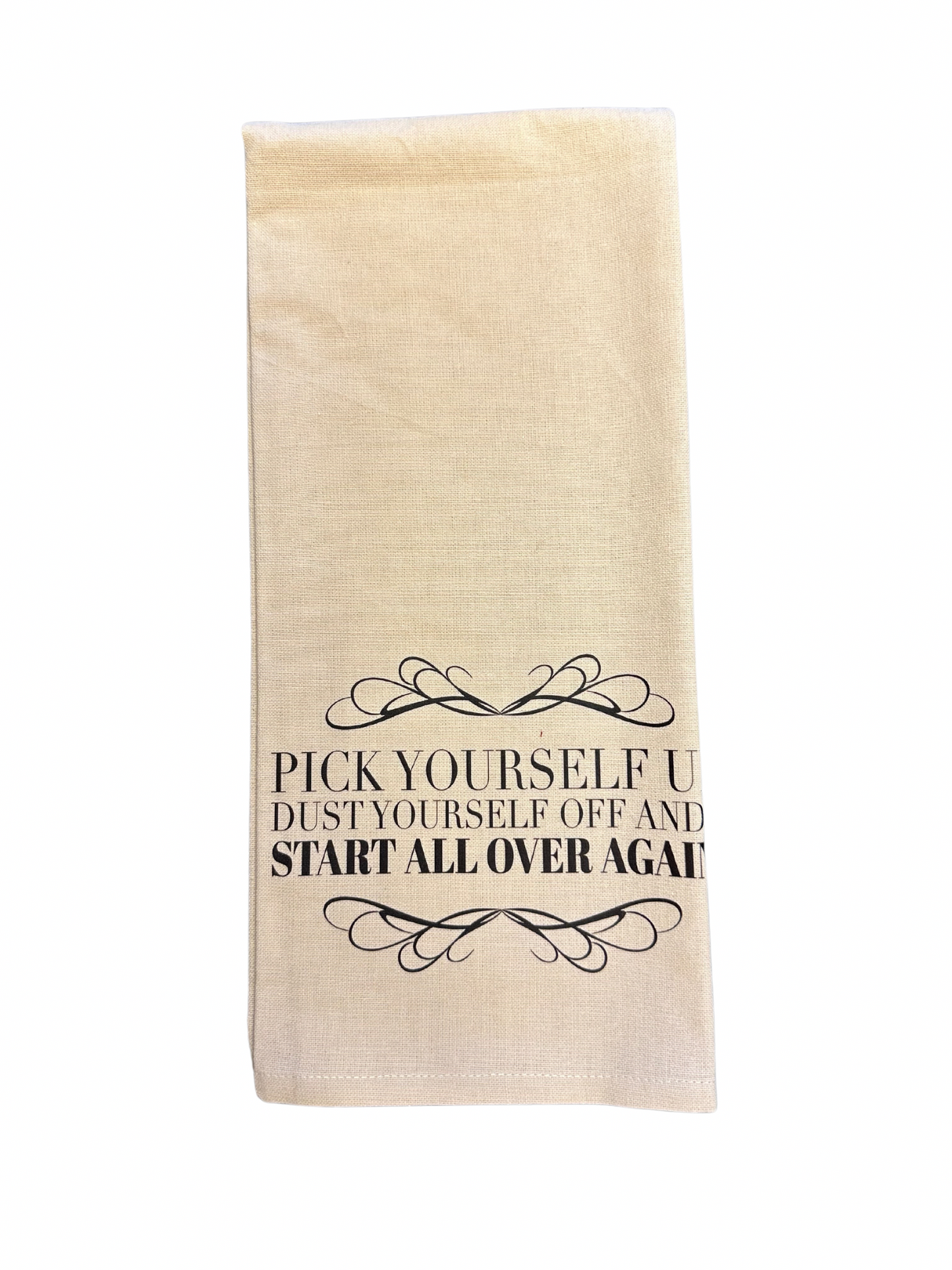 Pick Yourself Up Tea Towel