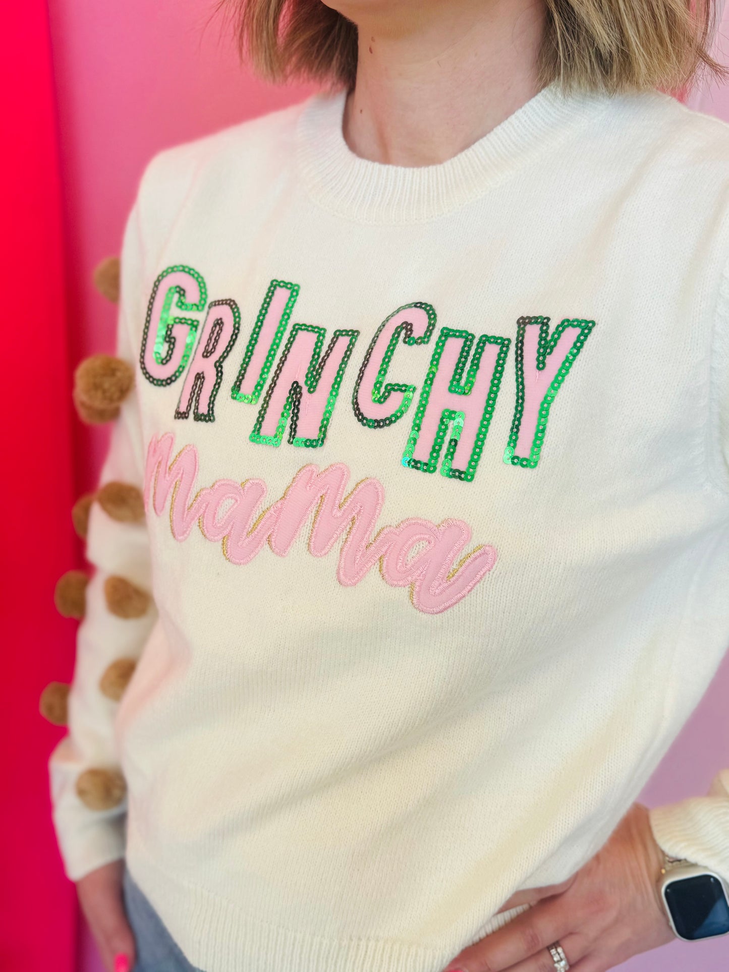 Grinchy Mama Sweater