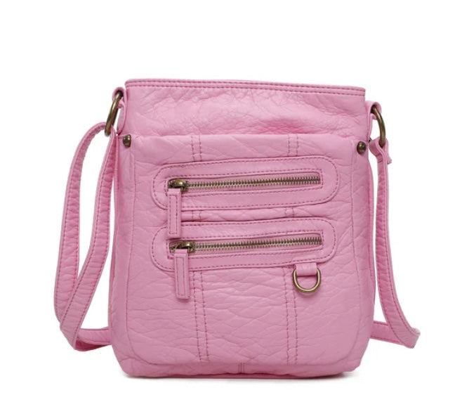 The Willa Crossbody - Bubble Gum