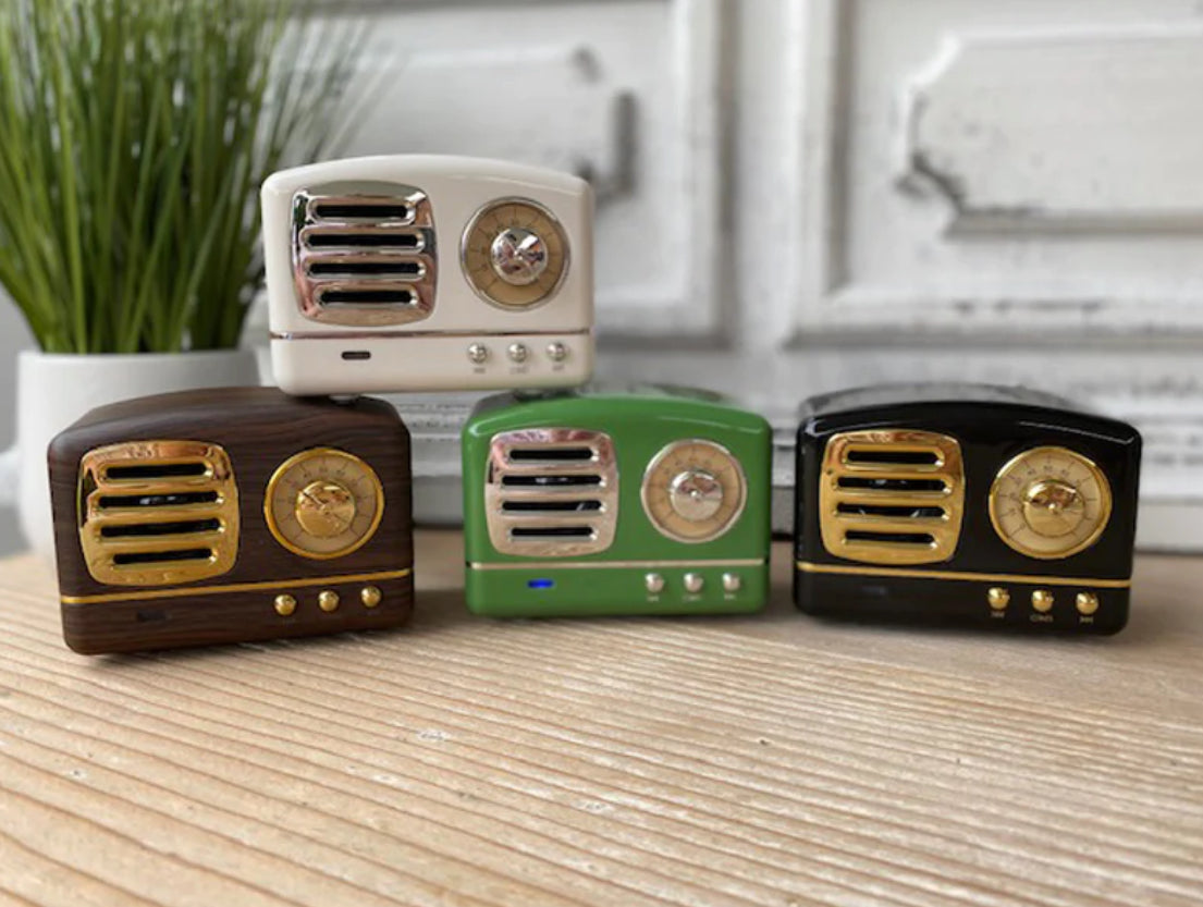 Vintage Radio Bluetooth Speakers