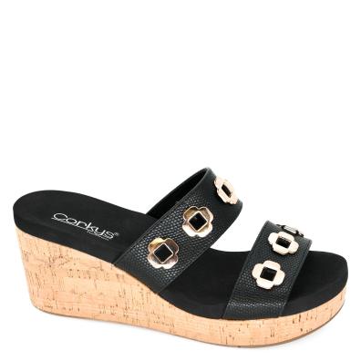 Hi Tide Black Sandals