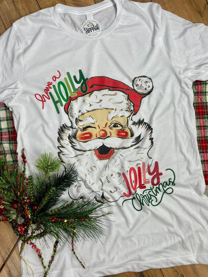 Holly Jolly Santa Tee