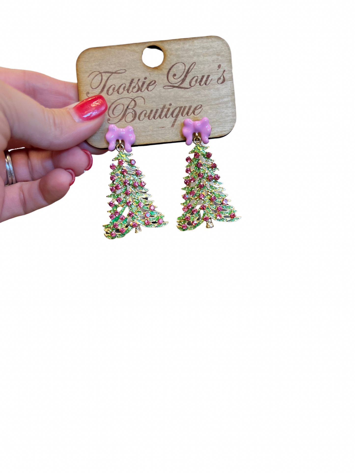 Christmas Tree Earrings