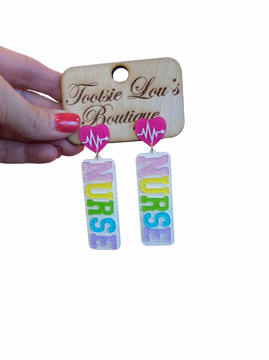 Nurse Dangle Earrings