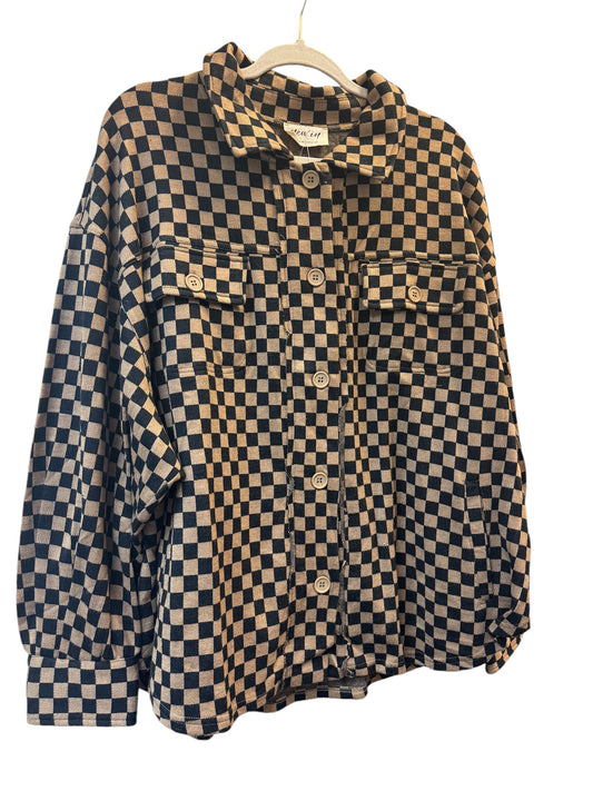 Checkerboard Shacket