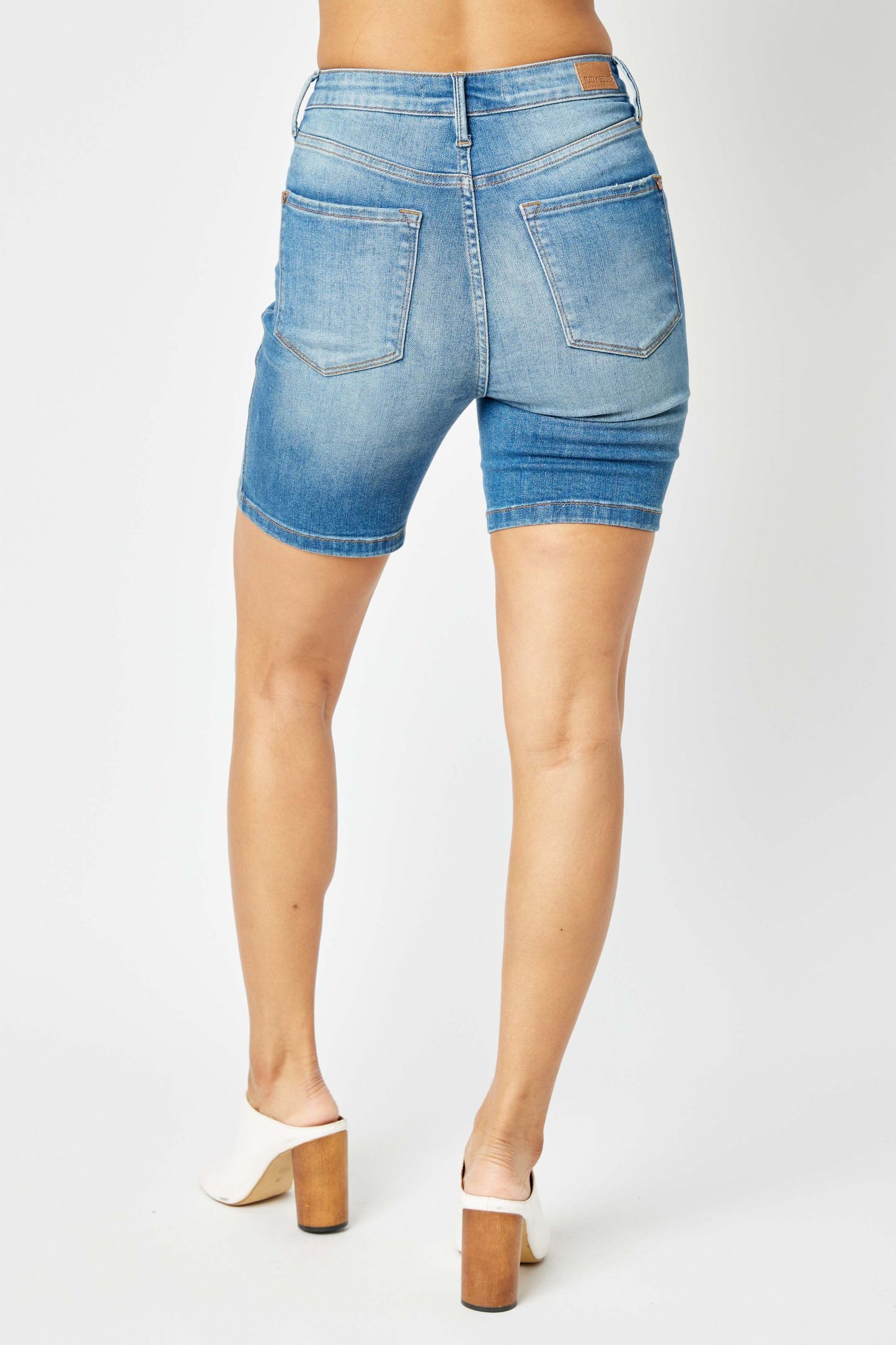 Judy Blue Tummy Control Bermuda Shorts