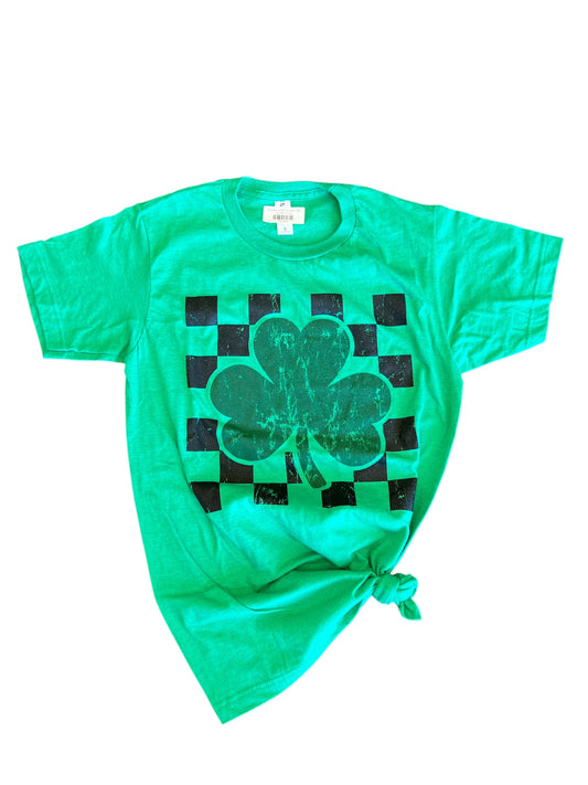 Checkered St. Patrick's Tee